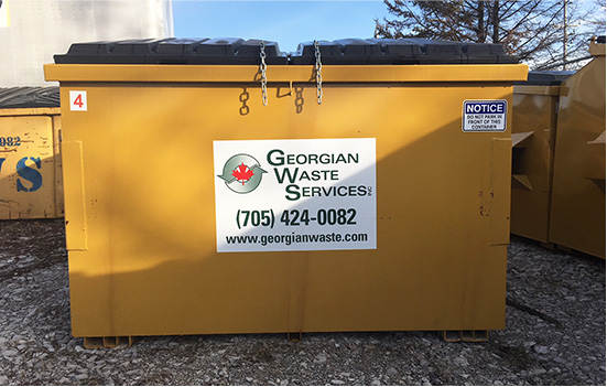 Georgian Waste Services dumpster bin