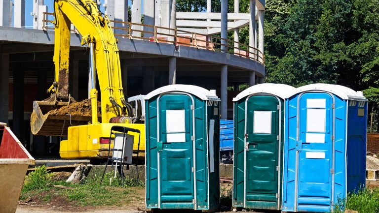 Portable Toilet Rentals for Construction Sites