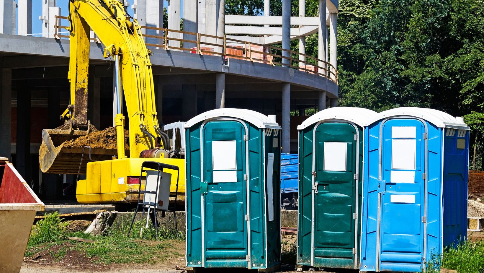 Portable Toilet Rentals for Construction Sites